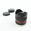 Rokinon 8mm 1:2.8 II UMC Lens – Excellent Condition, Sony E-Mount