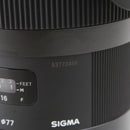 Sigma 28mm F1.4 DG HSM Lens for Sony E-Mount – Excellent Condition, Includes Lens Hood