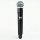 Shure QLXD2/SM58 Handheld Wireless Microphone – Excellent Condition, Includes Pouch & Clip