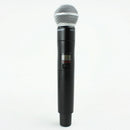 Shure QLXD2/SM58 Handheld Wireless Microphone – Excellent Condition, Includes Pouch & Clip