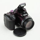 Nikon B500 Point and Shoot Digital Camera – Excellent Condition, Plum Color