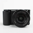 Sony ZV-E10 Mirrorless Camera – Excellent Condition, 16-50mm Lens Included