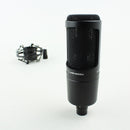Audio-Technica AT2020 Cardioid Condenser Mic – Very Good, Aftermarket Mount Included
