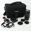 Canon EOS Rebel T6 Digital Camera – Very Good, 2 Lens Bundle Included