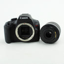 Canon EOS Rebel T6 Digital Camera – Very Good, 2 Lens Bundle Included