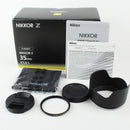 Nikon NIKKOR Z 35mm F/1.8 S Mirrorless Camera Lens – Like New, Includes Caps & Hood