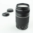 Canon EF 75-300mm f/4-5.6 III Telephoto Zoom Lens – Excellent Condition, Caps Included