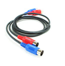ZAWDIO Set of 2 MIDI Patch Cables – New 36" Male-to-Male Extension