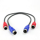 ZAWDIO Set of 2 MIDI Patch Cables – New 18" Male-to-Male