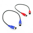 ZAWDIO Set of 2 MIDI Patch Cables – New 18" Male-to-Male