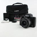 Canon EOS M50 Mirrorless Digital Camera – Very Good, 15-45 IS STM Lens Included
