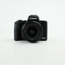Canon EOS M50 Mirrorless Digital Camera – Very Good, 15-45 IS STM Lens Included