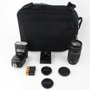 Canon Rebel T5 DSLR Camera – Very Good, 18-55 & 75-300 Lenses Included