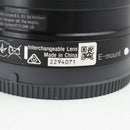 Sony SEL35F18 35 mm f/1.8 Prime Fixed Lens – Very Good, Caps Included