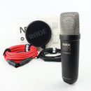 Rode NT1 5th Gen Studio Condenser Microphone – Very Good, Shock Mount & Pop Filter Included