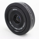 Canon EF 40mm F/2.8 STM Lens – Very Good, Includes Caps