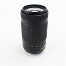 Nikon AF-P DX NIKKOR 70-300mm F/4.5-6.3 G ED – Very Good, Includes Caps