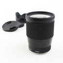 Sigma 16mm f/1.4 DC DN Contemporary Lens – Very Good, Includes Lens Hood & Caps
