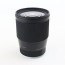 Sigma 16mm f/1.4 DC DN Contemporary Lens – Very Good, Includes Lens Hood & Caps