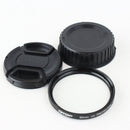 Nikon 55-200 4-5.6G ED VR – Very Good, UV Filter & Caps Included