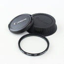 Canon EF 50mm f/1.8 II Lens – Very Good, UV Filter Included