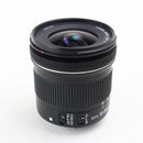 Canon EF-S 10-18mm F/4.5-5.6 IS STM Wide Angle Zoom Lens – Very Good, Caps Included