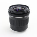 Canon EF-S 10-18mm F/4.5-5.6 IS STM Wide Angle Zoom Lens – Very Good, Caps Included