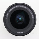 Canon EF-S 10-18mm F/4.5-5.6 IS STM Wide Angle Zoom Lens – Very Good, Caps Included