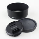 Sony FE 50mm F1.8 Standard E Mount Camera Lens – Very Good, Hood & Caps Included