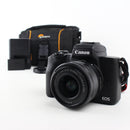 Canon EOS M50 Mark II – Very Good, Includes EF-M 15-45mm Lens & Accessories