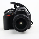 Nikon D5600 DSLR Camera with 18-55mm Lens – Very Good, Accessories Included