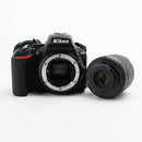 Nikon D5600 DSLR Camera with 18-55mm Lens – Very Good, Accessories Included