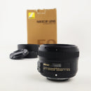 Nikon 50mm f/1.8G AF Lens – Used Excellent, Includes Manual & Lens Hood
