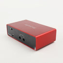 Focusrite Scarlett Solo 3rd Gen USB C Audio Interface – Used Excellent, USB & XLR Cables Included