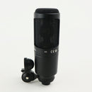 Audio-Technica AT2020 Cardioid Condenser Mic – Very Good, Original Mount Included