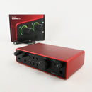 Focusrite Scarlett 2i2 USB-C Audio Interface – Used Excellent, Original Packaging Included