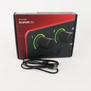 Focusrite Scarlett 2i2 USB-C Audio Interface – Used Excellent, Original Packaging Included