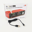 Focusrite Scarlett 2i2 3rd Gen Audio Interface – Very Good, USB Cable Included