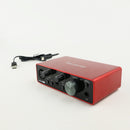 Focusrite Scarlett Solo 3rd Gen Audio Interface – Very Good, USB Cable Included