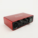 Focusrite Scarlett Solo 3rd Gen Audio Interface – Very Good, USB Cable Included