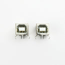 Zawdio USB Type B Female Right Angle Connector – New, 2pcs for PCB Solder