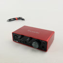 Focusrite Scarlett Solo 3rd Gen USB Audio Interface – Used Excellent, USB Cable Included
