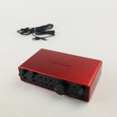 Focusrite Scarlett 2i2 USB-C Audio Interface – Used Excellent, 2 USB Cables Included