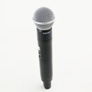 Shure SLXD2/SM58 Wireless Microphone – Used Excellent, Includes Clip & Pouch