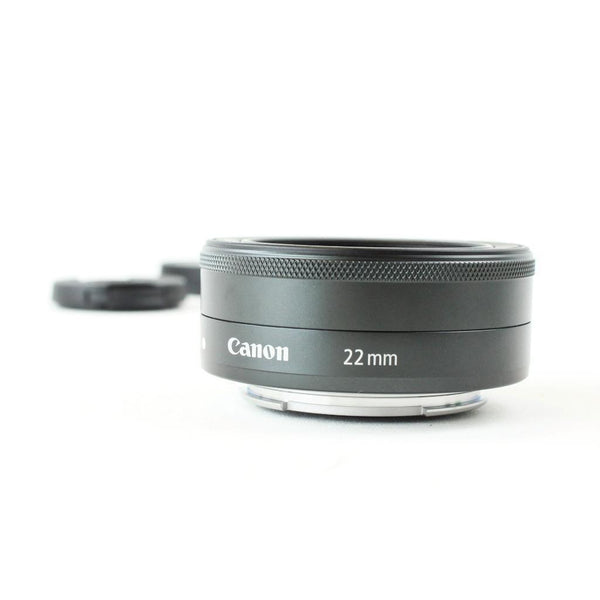 Canon EOS M EF-M 22mm f/2 STM Wide-Angle Camera Lens - Black