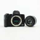 Canon EOS M50 Mark II - Mirrorless Digital Camera & 15-45 IS STM lens - Black