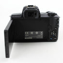 Canon EOS M50 Mark II - Mirrorless Digital Camera & 15-45 IS STM lens - Black