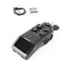 Zoom H6 All Black Handy Recorder - Portable Studio and Field Recorder