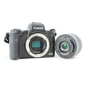 Canon EOS M50 Mark II - Mirrorless Digital Camera & 15-45 IS STM lens - Black