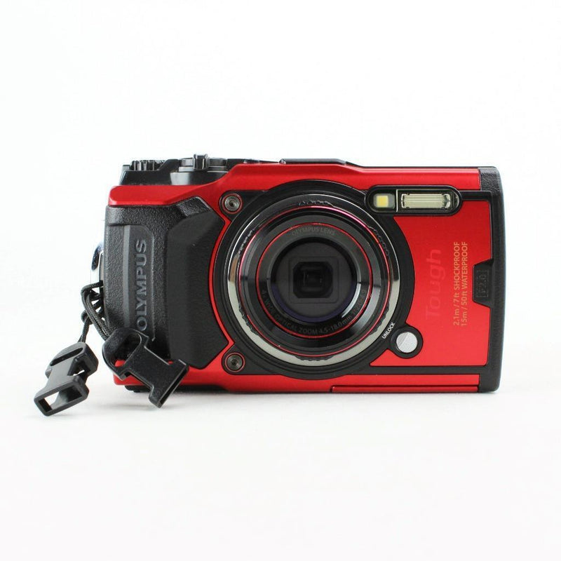 Olympus Tough TG6 Waterproof Digital Camera - Red